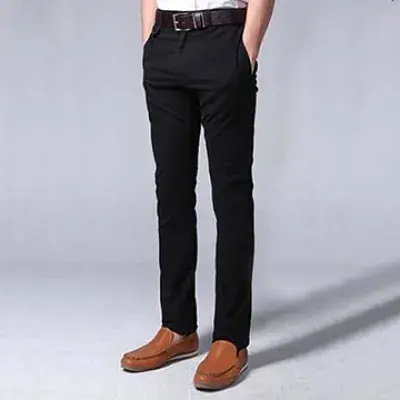 Picture of Men's Gabardine Pant (Black Color)