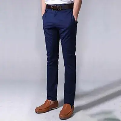 Picture of Men's Gabardine Pant (Navy Color)