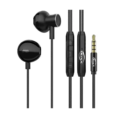 Picture of MOXX Stereo Earphone (MO-11)| Super Bass Music | 14.20mm Long Length Wire | 3.5mm Input Type
