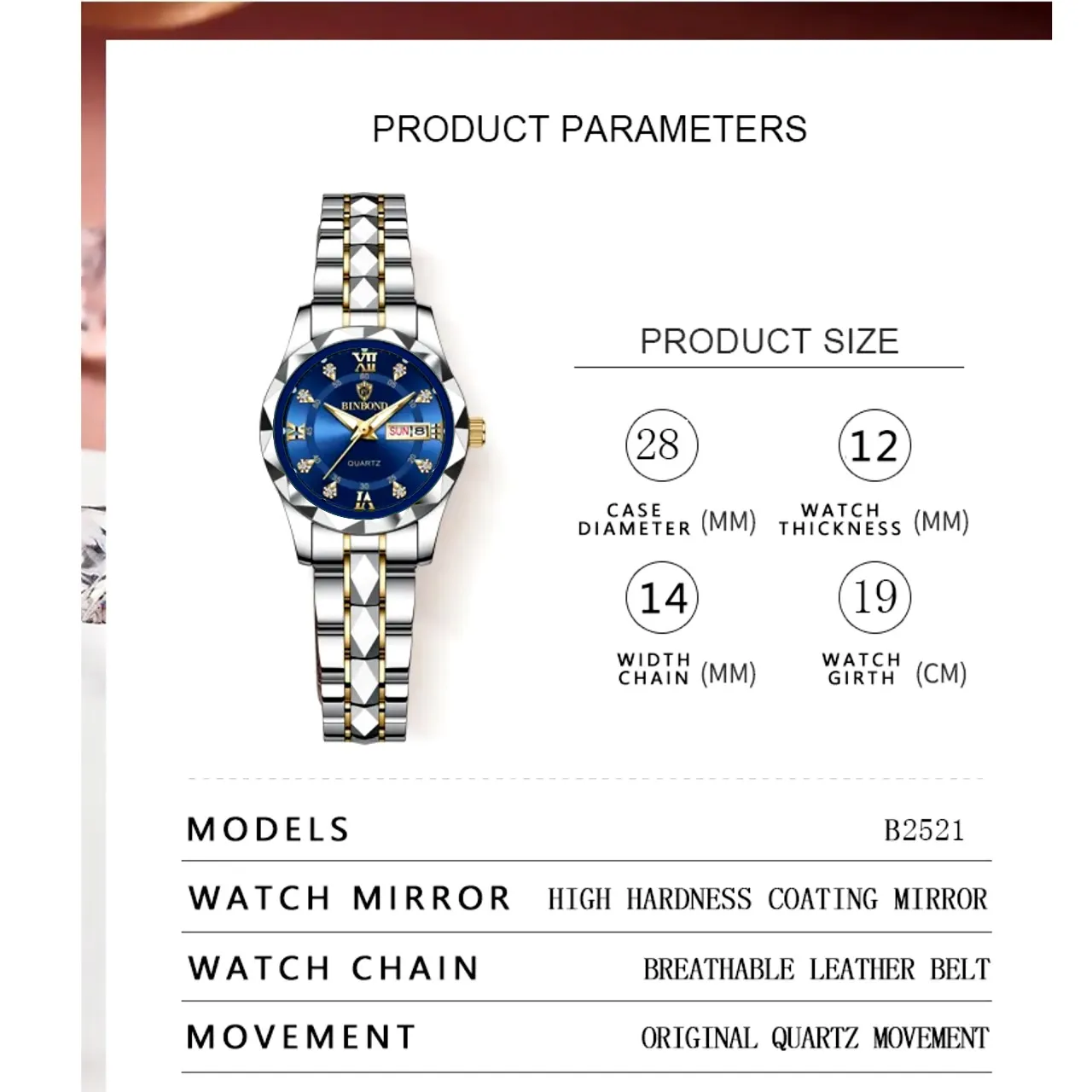 Picture of Poedagar Luxury Men's Watch (Water Resistant)