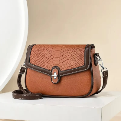 Picture of Small Handbags PU Leather High Quality Shoulder Bags(Brown)