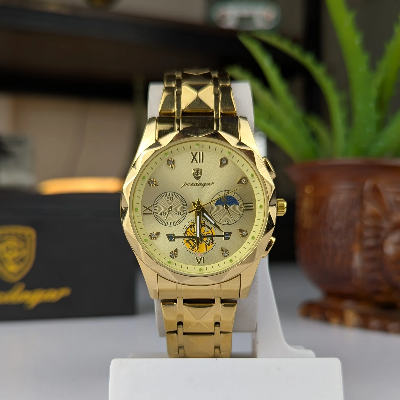Picture of POEDAGAR 996 Luxury Man Luminous Chronograph Watch for Men Stainless Steel Men's Quartz Watches