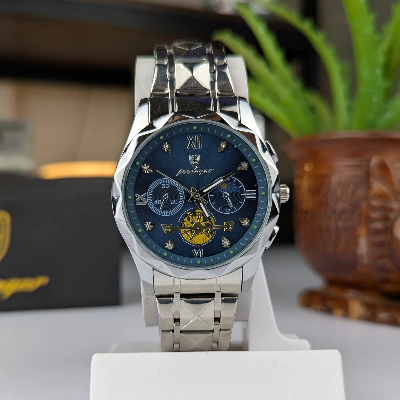 Picture of POEDAGAR 996 Luxury Man Luminous Chronograph Watch for Men Stainless Steel Men's Quartz Watches