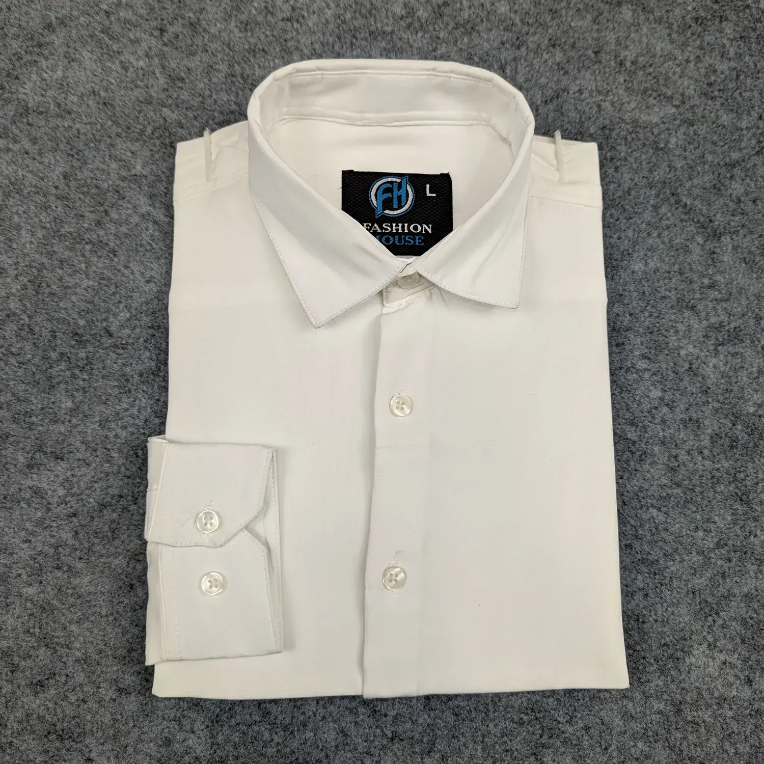 Picture of Premium Shirt & Pant Combo (Formal / Casual) (White & Black)