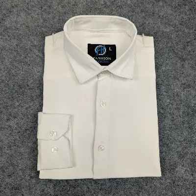 Picture of Premium Shirt & Pant Combo (Formal / Casual) (White & Black)