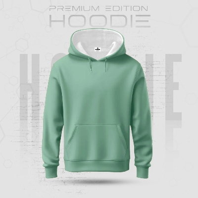 Picture of Stylish Premium Quality Solid Color Hoodie