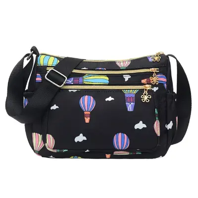 Picture of Korean sports travel shoulder bag (black)