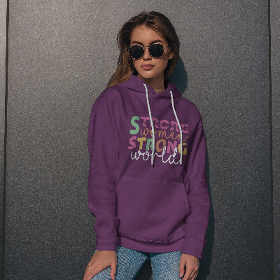 Picture of WinterWhisper Ladies Hoodie ( Purple )