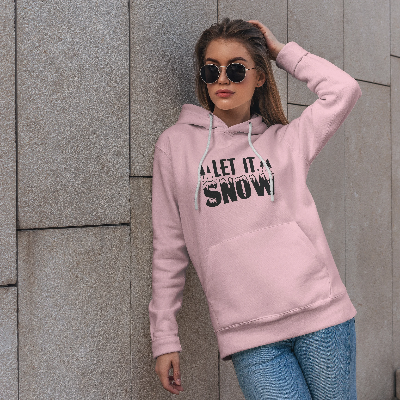 Picture of WinterWhisper Ladies Hoodie ( Pink )