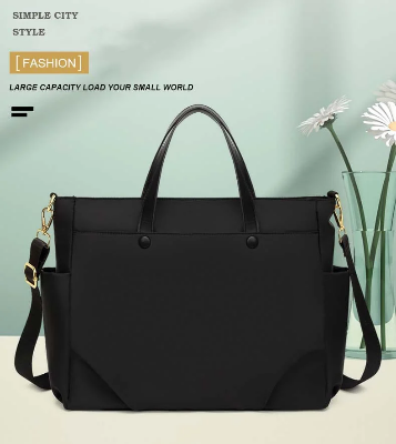 Picture of Women's Tote Bag Large Capacity 14 Inch & 15.6 Inch Laptop Shoulder Bag, Single Shoulder Handbag Crossbody Work Tote Bag
