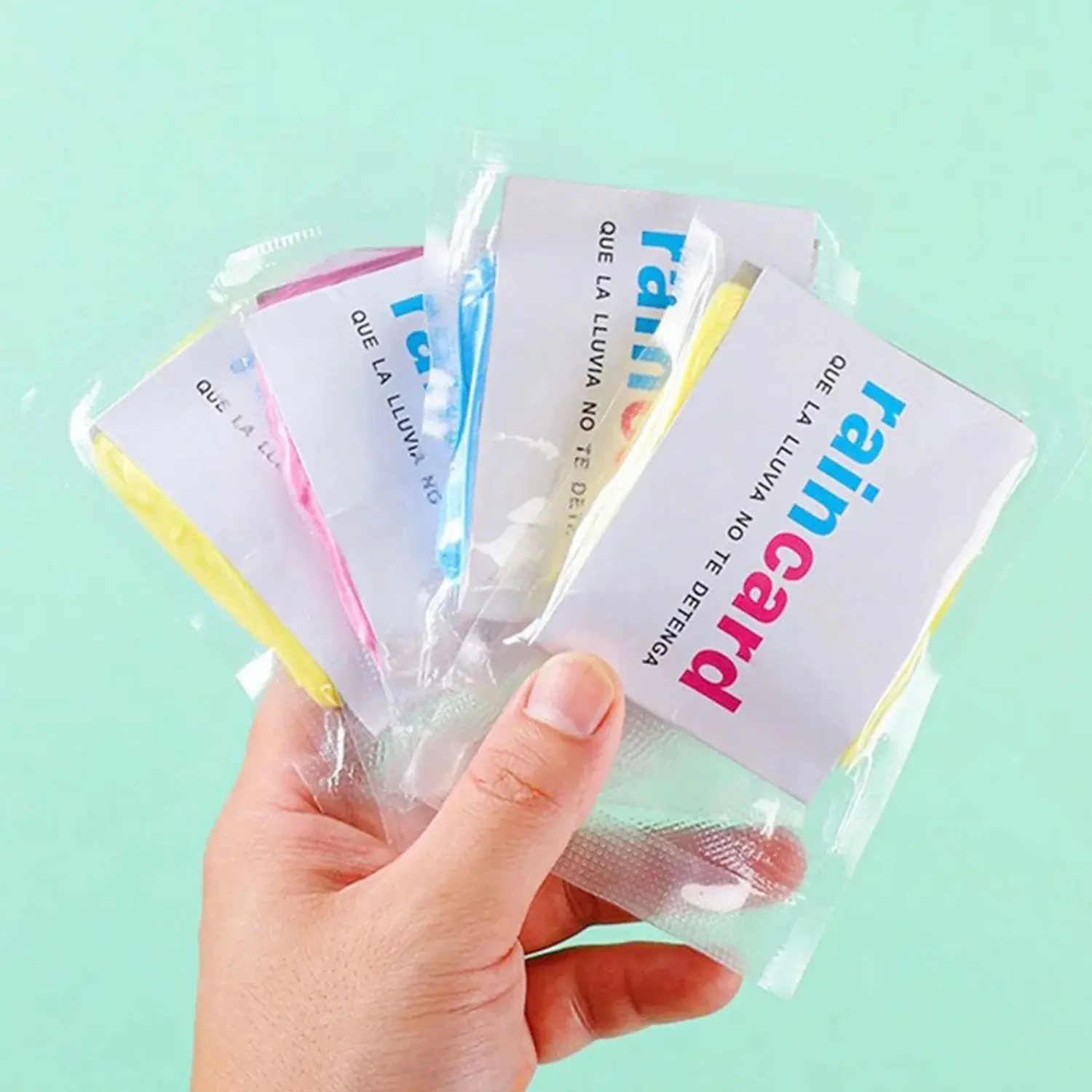 Picture of Rain Card, Rain Coat, Wallet Rain Coat, Pocket Rain Coat, Unisex Rain Coat, Rain Coat For Man And Women