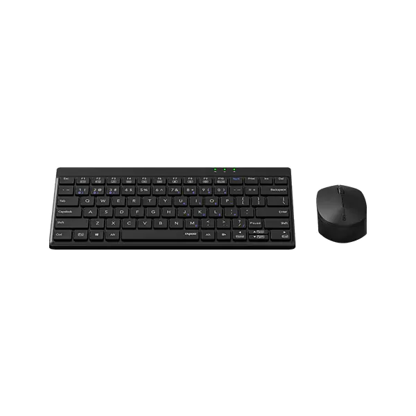 Picture of Rapoo 8000GT Multi-Mode Wireless Keyboard & Mouse Combo – Black