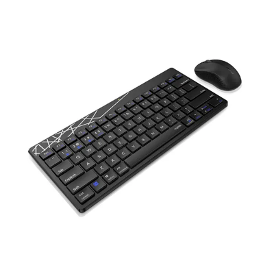 Picture of Rapoo 8000S Wireless Keyboard & Mouse Combo – Black