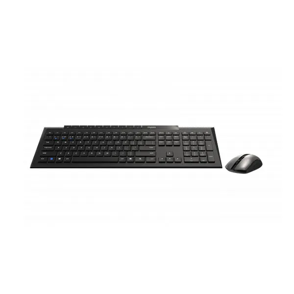 Picture of Rapoo 8210M Multi-Mode Wireless Keyboard & Mouse Combo – Black