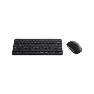 Picture of Rapoo 9050S Multi-Mode Wireless Ultra-Slim Keyboard & Mouse Combo – Black