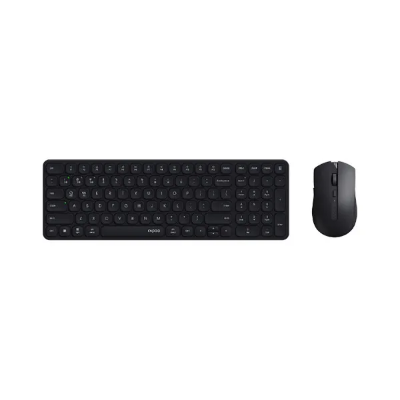 Picture of Rapoo 9350S Multi-Mode Wireless Ultra-Slim Keyboard & Mouse Combo – Black