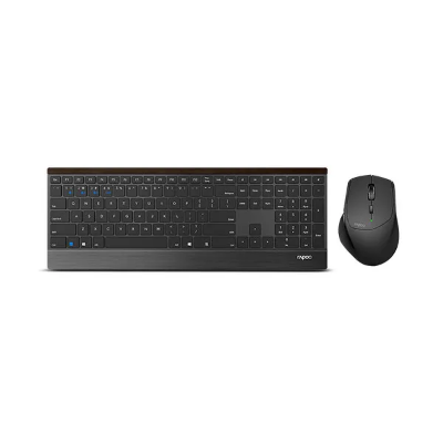 Picture of Rapoo 9500M Multi-Mode Wireless Keyboard & Mouse Combo – Black