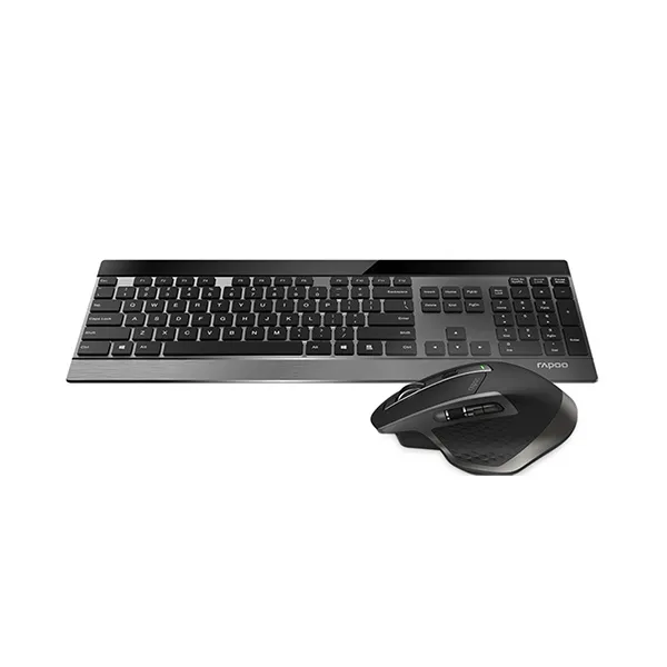 Picture of Rapoo 9900M Multi-Mode Wireless Keyboard & Mouse Combo – Black