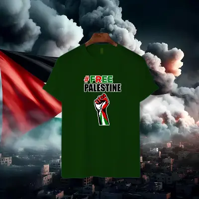Picture of Free Palestine Cotton T-shirt