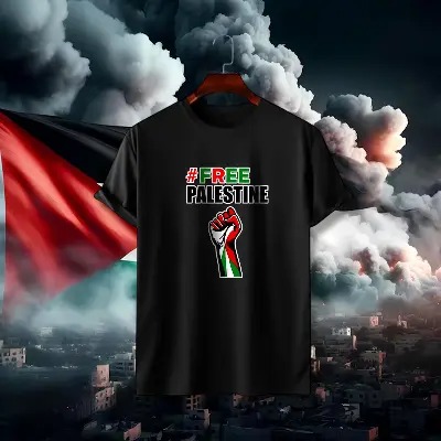 Picture of Free Palestine Cotton T-shirt
