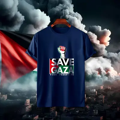 Picture of Save-Gaza Cotton T-shirt