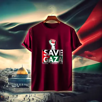Picture of Save-Gaza Cotton T-shirt