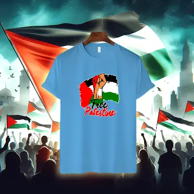 Picture of Save-Gaza Cotton T-shirt