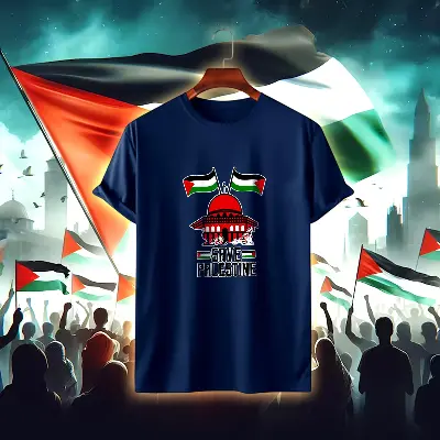 Picture of Save-Gaza Cotton T-shirt