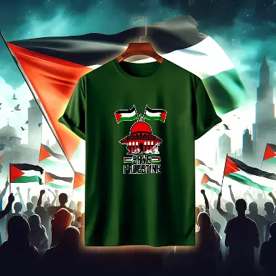Picture of Save-Gaza Cotton T-shirt