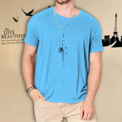 Picture of Exclusive Design Cotton T -  shirt  For Men's