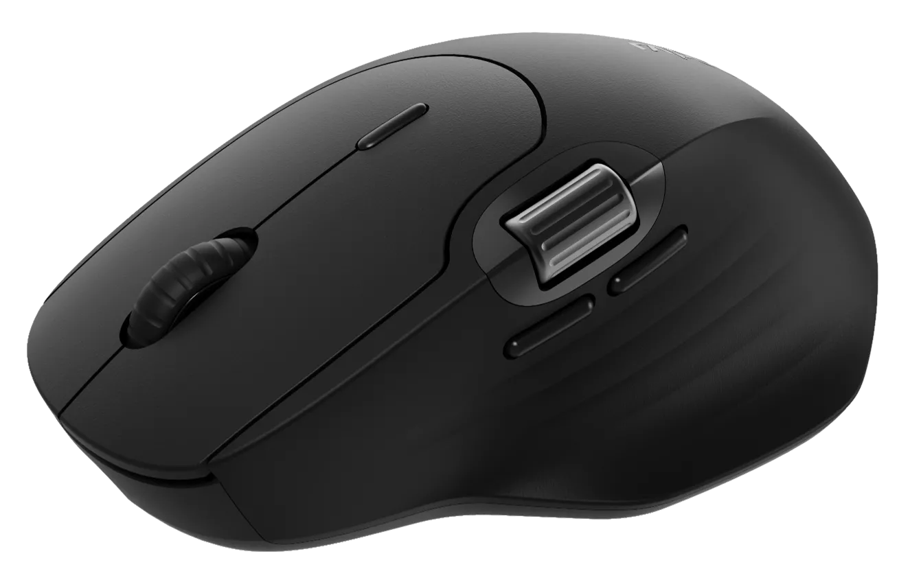Picture of Rapoo MT560TM Multi-Mode Wireless Ergonomic Mouse – Black