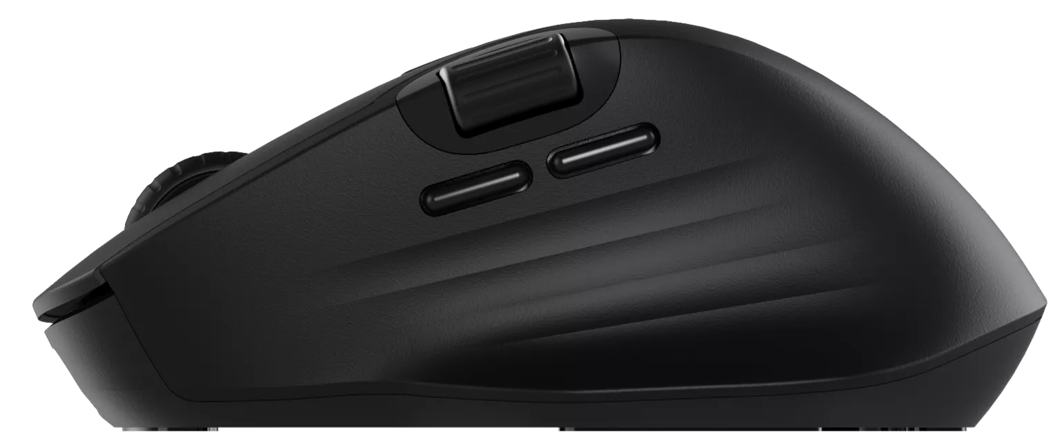 Picture of Rapoo MT560TM Multi-Mode Wireless Ergonomic Mouse – Black