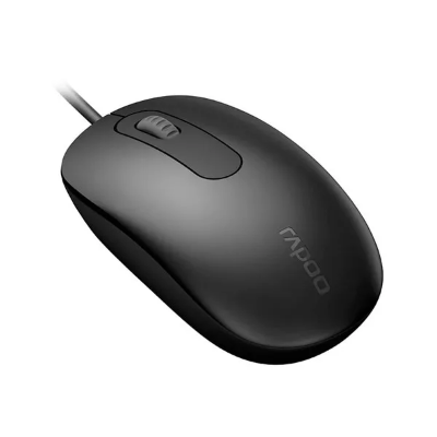 Picture of Rapoo N200 Wired Optical Mouse – Black