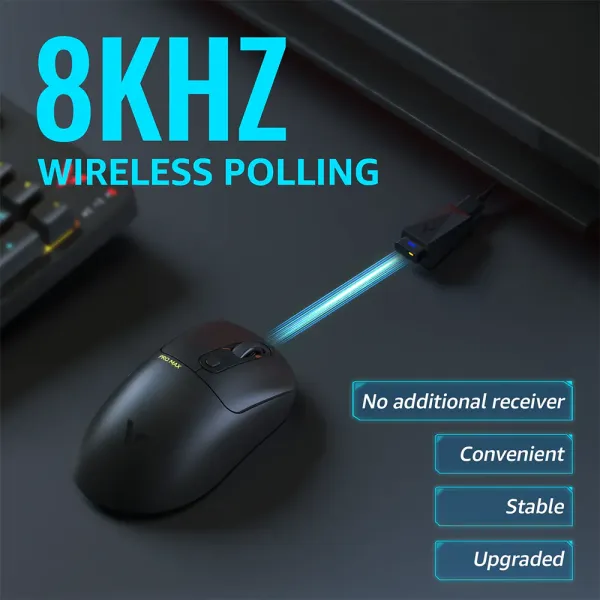 Picture of Rapoo VT3 Pro Wireless/Wired Lightweight Gaming Mouse – Black