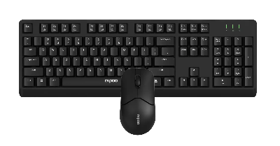 Picture of Rapoo X1500 Wireless Keyboard & Mouse Combo – Black