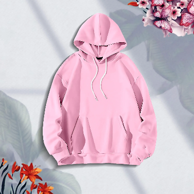 Picture of Premium Comfortable Stylish (Solid) Ladies winter hoodie