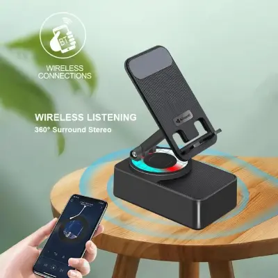 Picture of VEN-DENS Wireless Earphone With Smart Display VD BT008