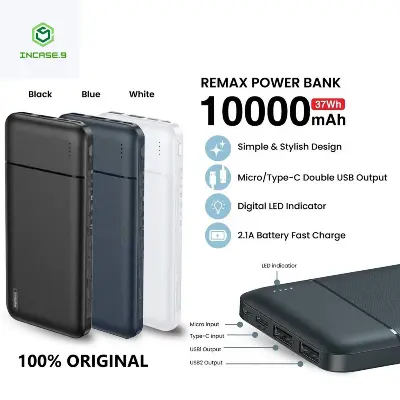Picture of Remax RPP-96 Lango Series Dual USB Ports 10000mAh 2.4 Power Bank