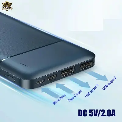 Picture of Remax RPP-96 Lango Series Dual USB Ports 10000mAh 2.4 Power Bank