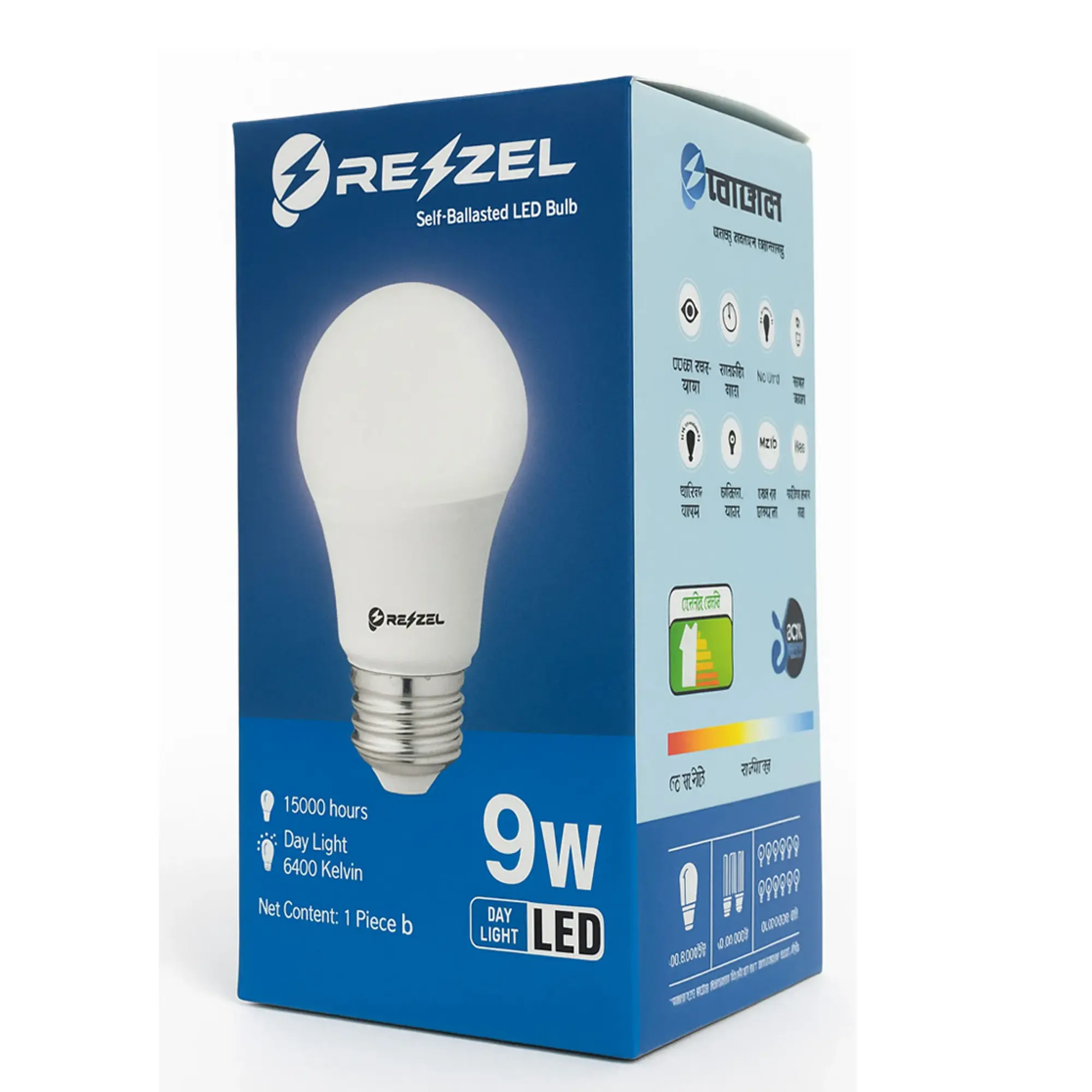 Picture of Rezzel Self-Ballasted LED Bulb 9w