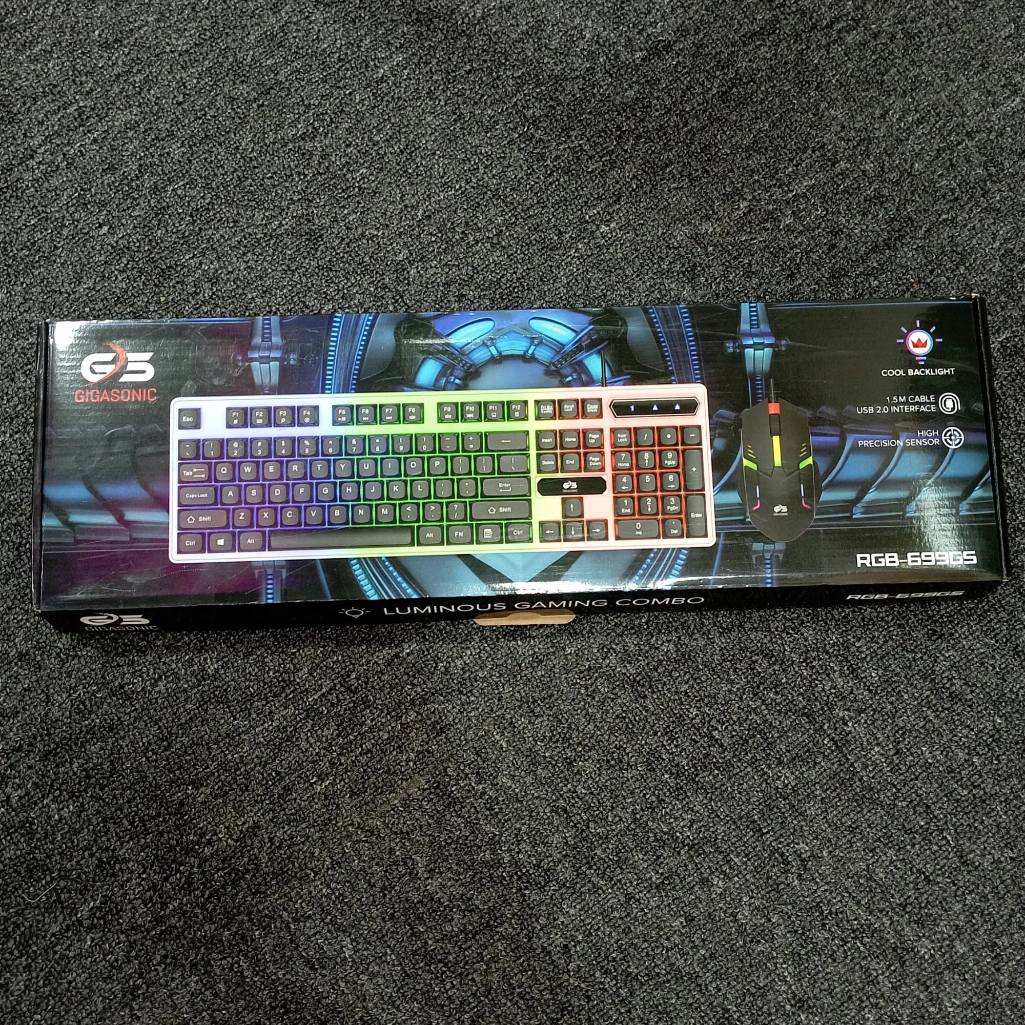 Picture of RGBB 699GS RGB usb Keyboard Mouse