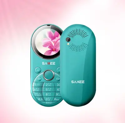 Picture of Sanee S113 Dual Sim Stylish Button Phone (blue)