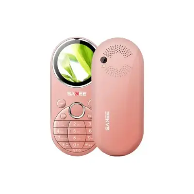 Picture of Sanee S113 Dual Sim Stylish Button Phone (pink)