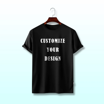 Picture of Customize (Cotton) T-shirt (you can add any text, pic, logo etc)