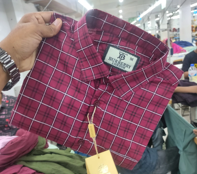 Picture of Burberry London Cotton full Sleeve Check Shirt