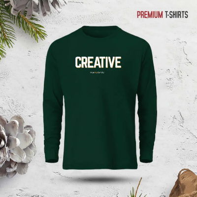 Picture of Premium calligraphy Full Sleeve T-Shirt  for men