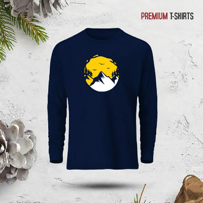 Picture of Premium calligraphy Full Sleeve T-Shirt  for men