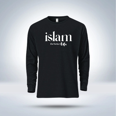 Picture of Islamic calligraphy Full Sleeve T-Shirt  for men