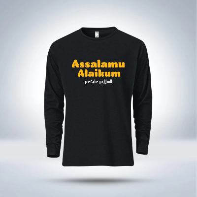 Picture of Islamic calligraphy Full Sleeve T-Shirt  for men