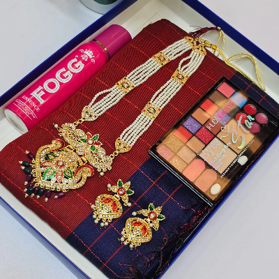 Picture of Sharee + Perfume + Neckless Set + Make Up Box Combo